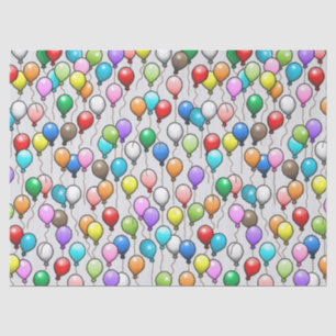 Farbige Luftballons Seidenpapier