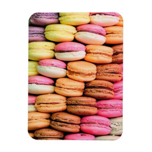 Farbige Macarons Magnet
