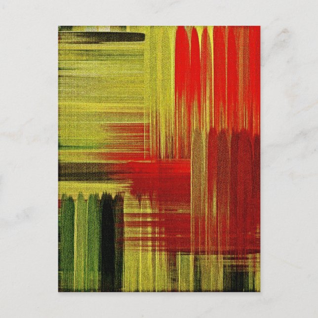 Farbige Malerei Kunst - Postkarten (Vorderseite)