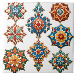 Farbige,marokkanische,Mosaik, Fliese