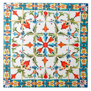 Farbige,marokkanische,Mosaik, Fliese