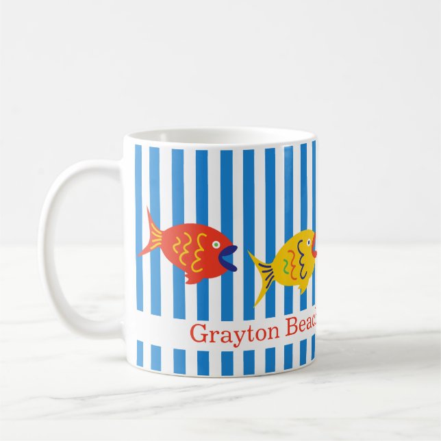 Farbige, maßgeschneiderte Tasse (Links)