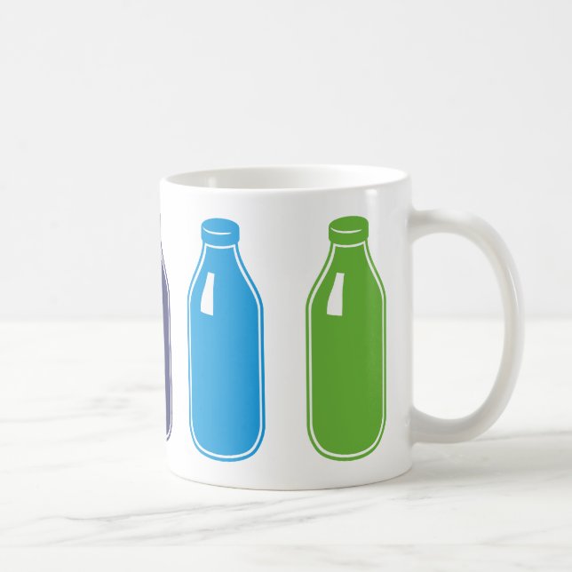 Farbige Milch-Tasse Kaffeetasse (Rechts)