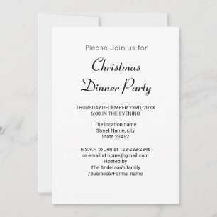 Farbige minimalistische Fügen Sie Ihren Text Bildn Einladung
