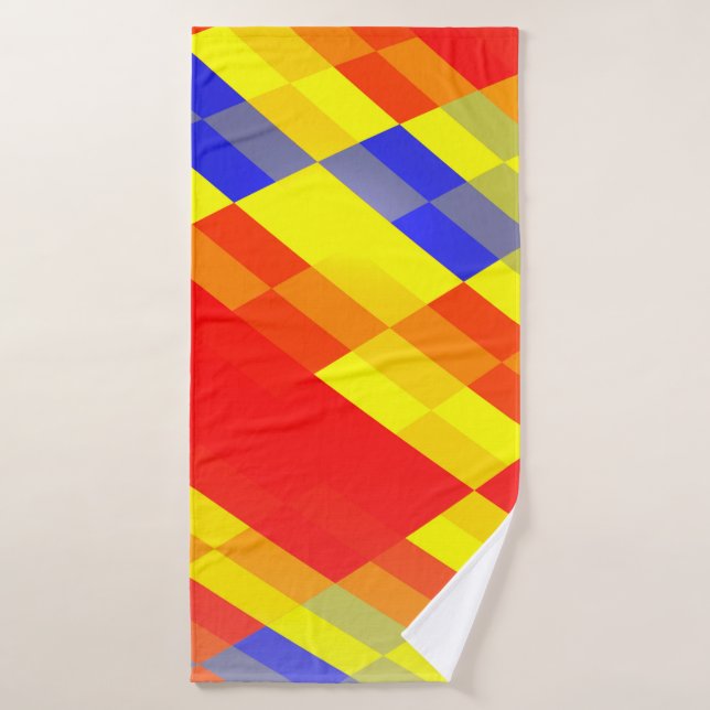 Farbige Mischung abstrakter Hintergrund Design abs Badehandtuch (Badehandtuch)