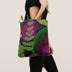 Farbige moderne abstrakte Kunst Botanical Floral