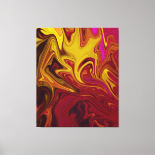 Farbige Moderne Abstrakte Kunst Pastell Öl Leinw Leinwanddruck
