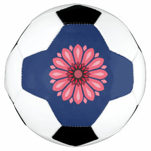 FARBIGE MODERNE BLUMEN GESCHENK TOCHTER SCHWESTER  FUßBALL