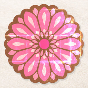 FARBIGE MODERNE BLUMEN GESCHENK TOCHTER SCHWESTER UNTERSETZER