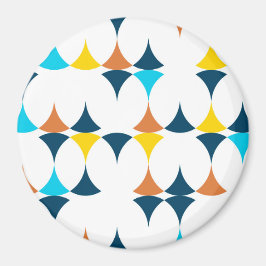 Farbige, moderne, coole, trendige geometrische For Magnet