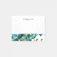 Farbige moderne geometrische Dreiecke