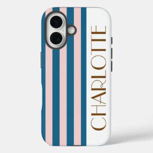 Farbige Moderne Helle Farbe Sylish Streifen iPhone 16 Hülle