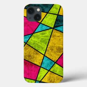 Farbige moderne Neon abstrakte geometrische Formen Case-Mate iPhone Hülle