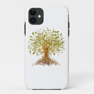 Farbige modernistische Baum 13 iPhone 11 Hülle