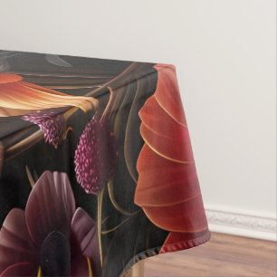 Farbige Mohnblumen Tischdecke