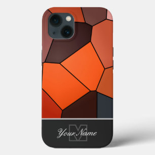 Farbige Mosaikfliesen mit Monogram! Case-Mate iPh iPhone Hülle