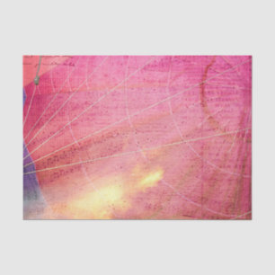 Farbige Musik Seidenpapier