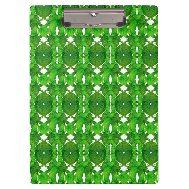 Farbige Musterdesign-Zwischenablage Klemmbrett (Vorderseite)