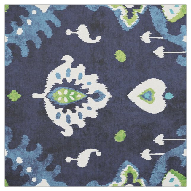 Farbige naby-blaue Kat-Stammmuster Stoff (Muster)