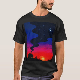 Farbige Natur T-Shirt