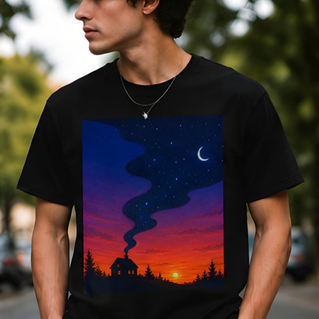 Farbige Natur  T-Shirt (Von Creator hochgeladen)