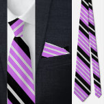 Farbige Niedliche Streifen Muster Neck Tie Krawatte<br><div class="desc">Farbenfrohe Niedliche Streifen Pattern Nacken Krawatte.</div>