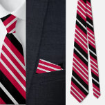 Farbige Niedliche Streifen Muster Neck Tie Krawatte<br><div class="desc">Farbenfrohe Niedliche Streifen Pattern Nacken Krawatte.</div>
