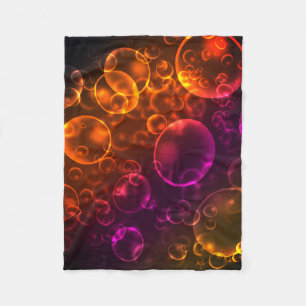 Farbige Objektive Fleecedecke