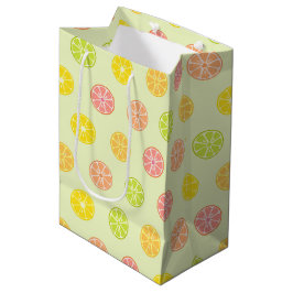 FARBIGE OBSTSLIZEN MITTLERE GESCHENKTÜTE