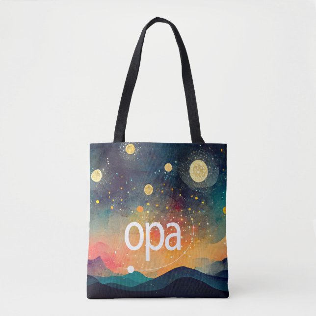 Farbige OPA-Logo-Tasche (Vorderseite)