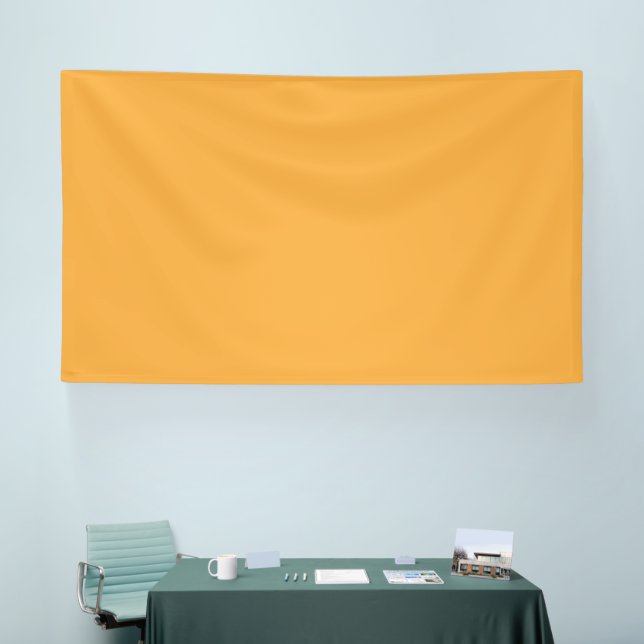 Farbige Orange-Hintergrundtexte für Web und Print Banner (Messe)
