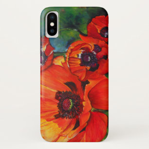 Farbige Orange Oriental Poppy Case-Mate iPhone Hülle