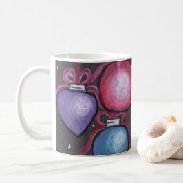 Farbige Ornamente - Kinderkunst für CHOC Kaffeetasse