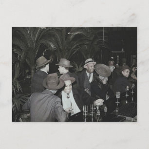 Farbige Palm Tavern 47th Street Postkarte