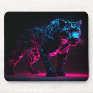 "Farbige Panther" Mousepad