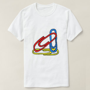 Farbige Paperclips T-Shirt