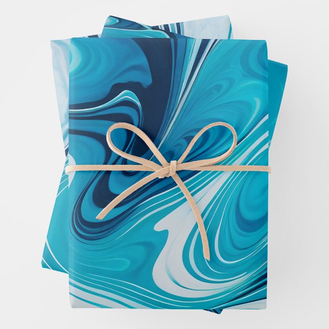 Farbige Papierhandtücher aus Marmor Geschenkpapier Set (Von Creator hochgeladen)