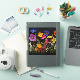 Farbige Pappi und andere Blume Aufkleber