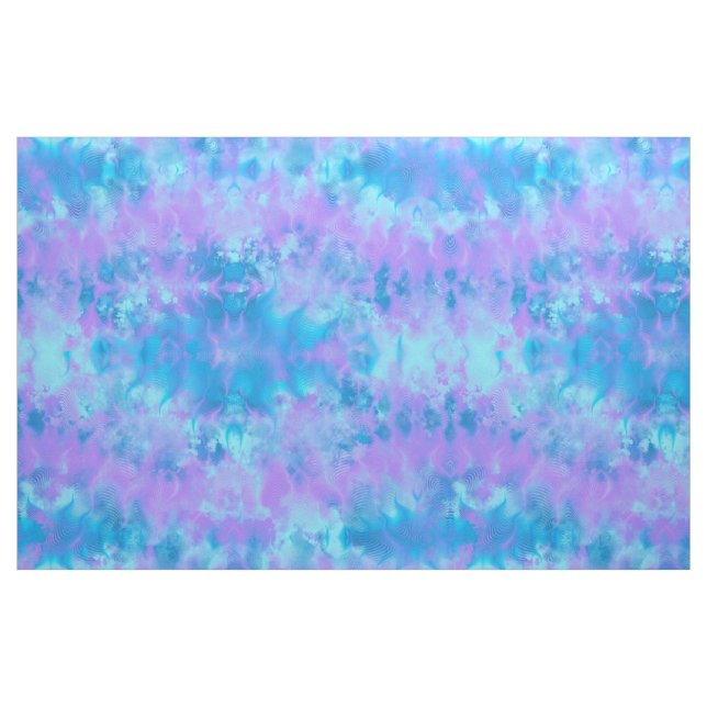Farbige Pastel Gefärbte Krawatte Muster Regenbogen Stoff (Yard (91,4 cm))