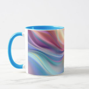 Farbige Pastellseide Tasse