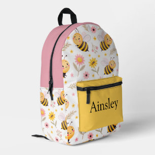 Farbige personalisierte Schultasche, Kinder süß Bedruckter Rucksack