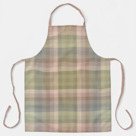 Farbige Pfirsich-Khaki-Oliv-Farben des Jahres Schürze