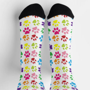 Farbige Pfoten, Hundepfoten, Katzenpaws Socken