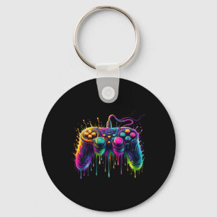 Farbige Pion für Gaming-Gamer Grafik Design 2 Schlüsselanhänger
