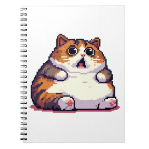 Farbige Pixelkunst Notizblock