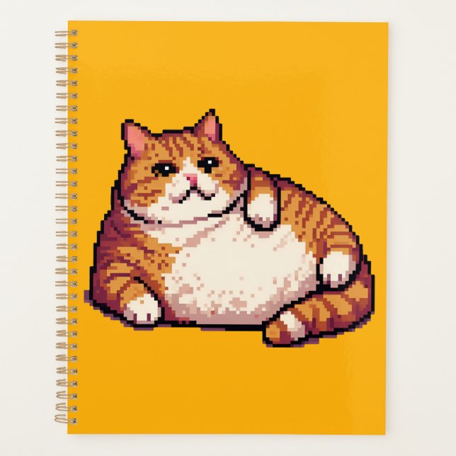 Farbige Pixelkunst Planer (Vorderseite)