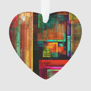 Farbige Plätze Modernes Abstraktes Kunstmuster #04 Ornament