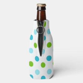 Farbige Polka Dot Flasche Cooler Flaschenkühler