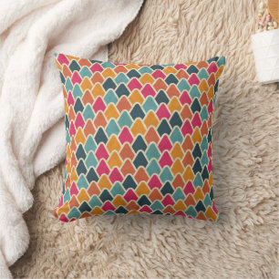 Farbige Pop-Geometrie-Design – Moderner abstrakter Kissen