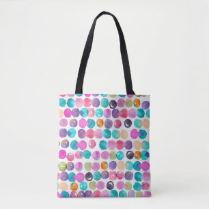 Farbige Pop-Tasche – Lustiges und süßes Wasserfarb